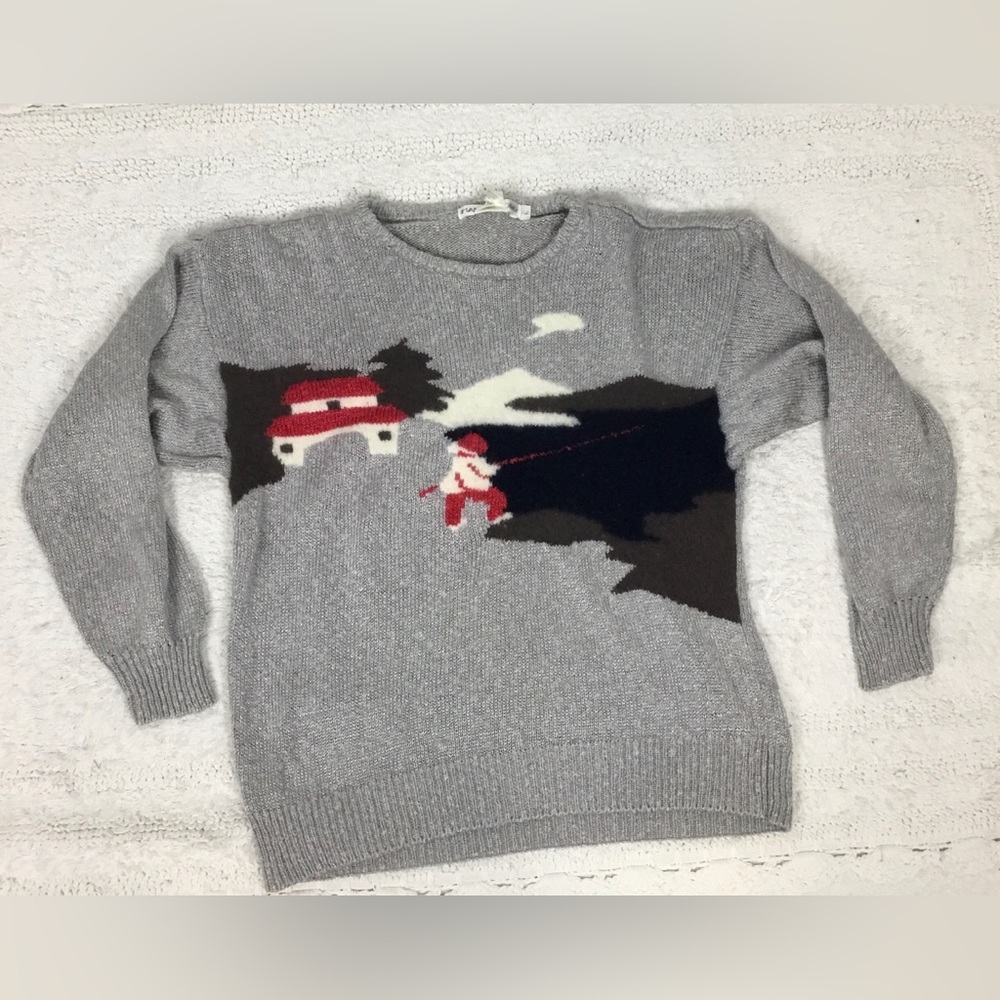 Vintage Malina Wong Knit Sweater size L